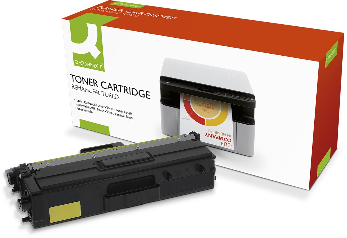 Q-CONNECT toner geel 4000 pagina&apos;s voor Brother - OEM TN-423Y afbeelding