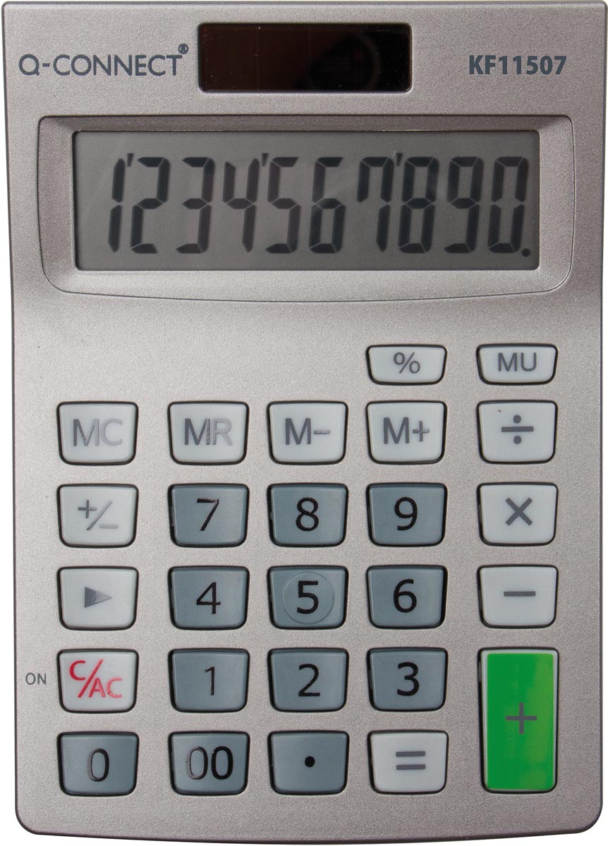 Q-CONNECT bureaurekenmachine KF11507 Q-CONNECT bureaurekenmachine KF11507