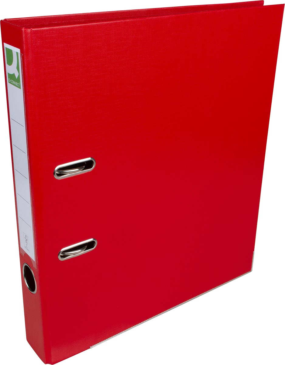 Q-CONNECT ordner, voor ft A4, volledig uit PP, rug van 5 cm, rood