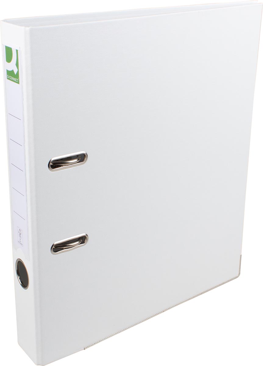 Q-CONNECT ordner, voor ft A4, volledig uit PP, rug van 5 cm, wit