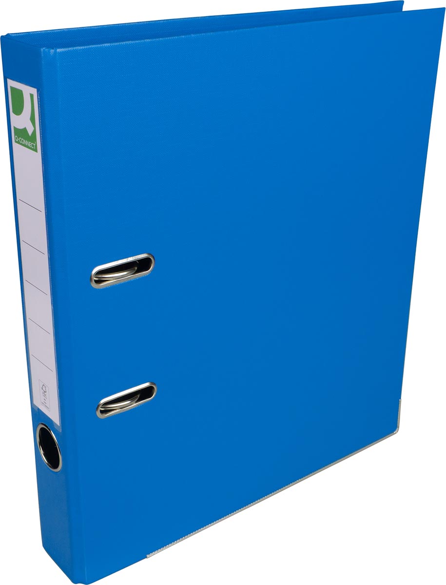 Q-CONNECT ordner, voor ft A4, volledig uit PP, rug van 5 cm, blauw