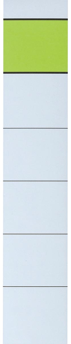 Q-CONNECT rugetiketten, zelfklevend, ft 3,6 x 19 cm, pak van 10 stuks