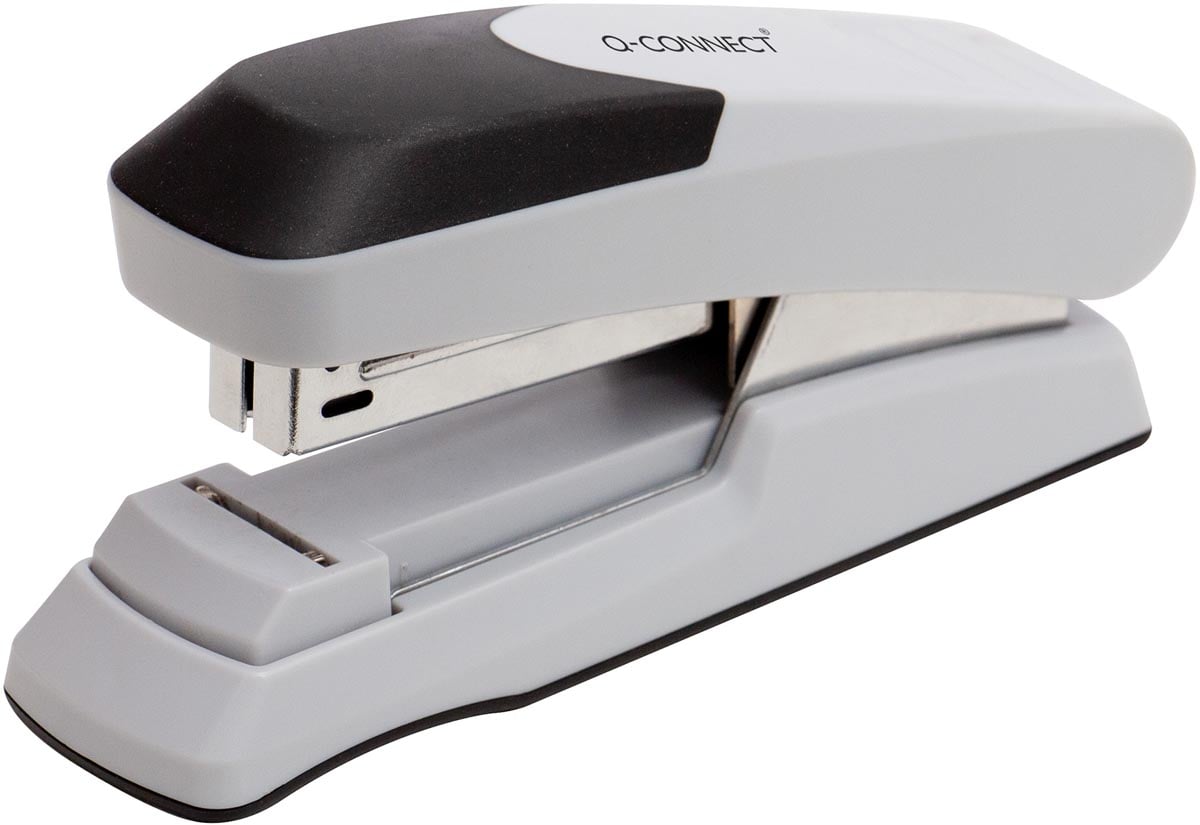 Q-CONNECT nietmachine, Flat Clinch, 20 blad, zwart afbeelding