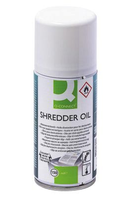 Q-CONNECT olie voor papiervernietigers, 150 ml Q-CONNECT olie voor papiervernietigers, 150 ml