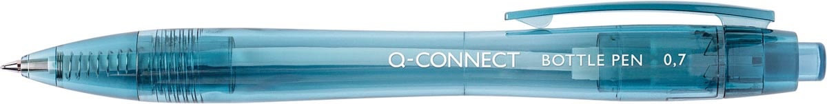 Q-CONNECT balpen Recycling PET, 0,7 mm, medium punt, blauw Q-CONNECT balpen Recycling PET, 0,7 mm, medium punt, blauw