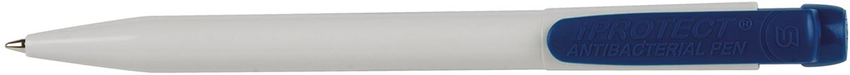 Q-CONNECT balpen Iprotect, antibacteriëel, 0,7 mm, medium punt, blauw Q-CONNECT balpen Iprotect, antibacteriëel, 0,7 mm, medium punt, blauw