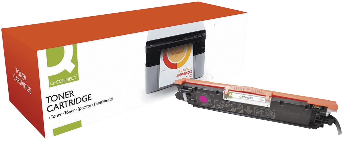 Q-CONNECT toner magenta 1000 pagina&apos;s voor HP - OEM: CE313A afbeelding