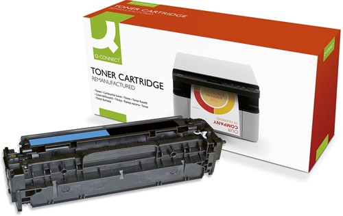 Q-CONNECT toner cyaan 2600 pagina's voor HP - OEM: CE411A
