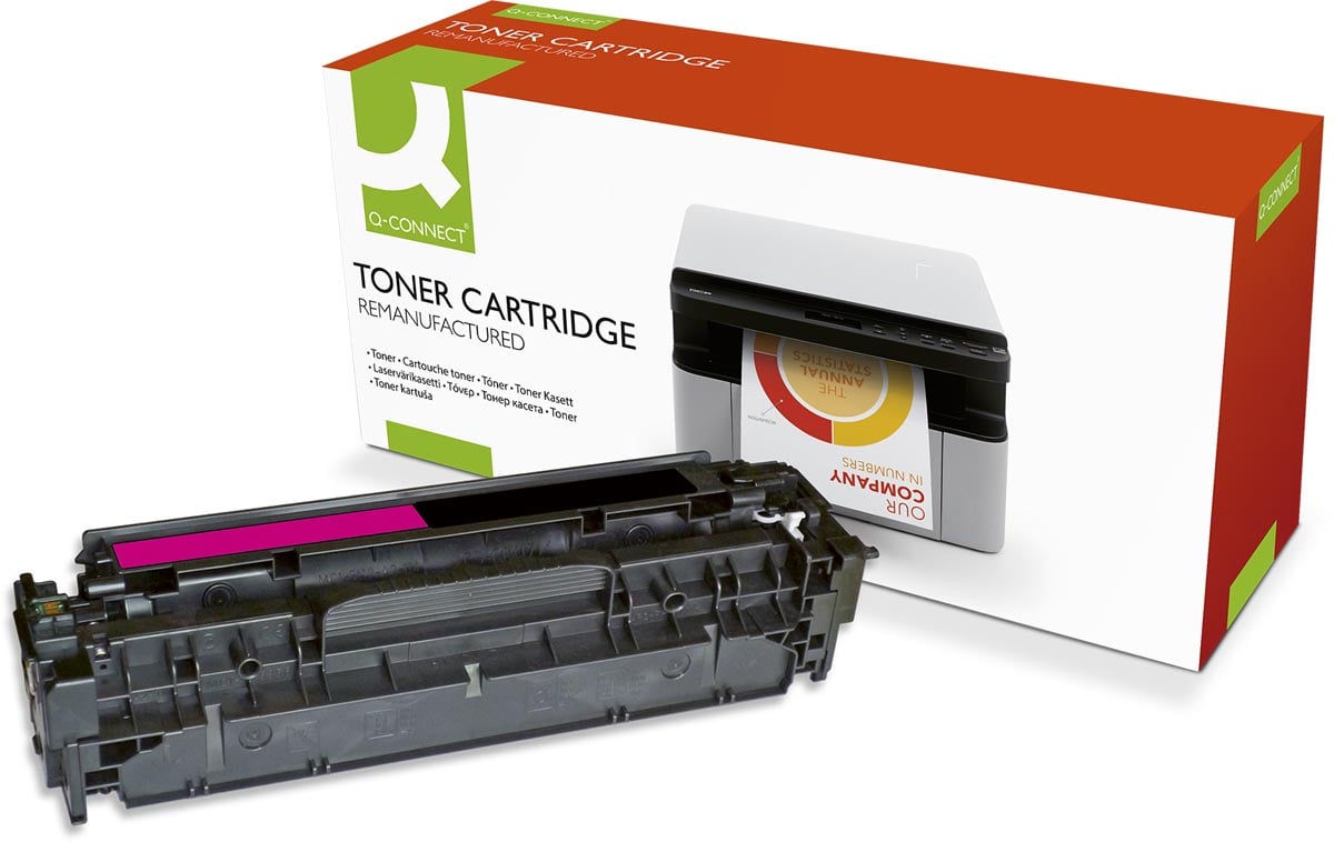 Q-CONNECT toner magenta 2600 pagina&apos;s voor HP - OEM: CE413A