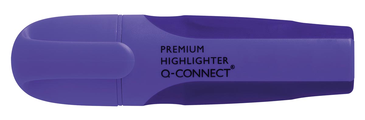 Q-CONNECT Premium markeerstift, paars afbeelding