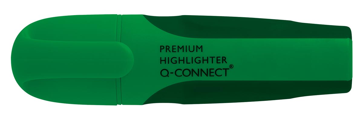 Q-CONNECT Premium markeerstift, donkergroen afbeelding