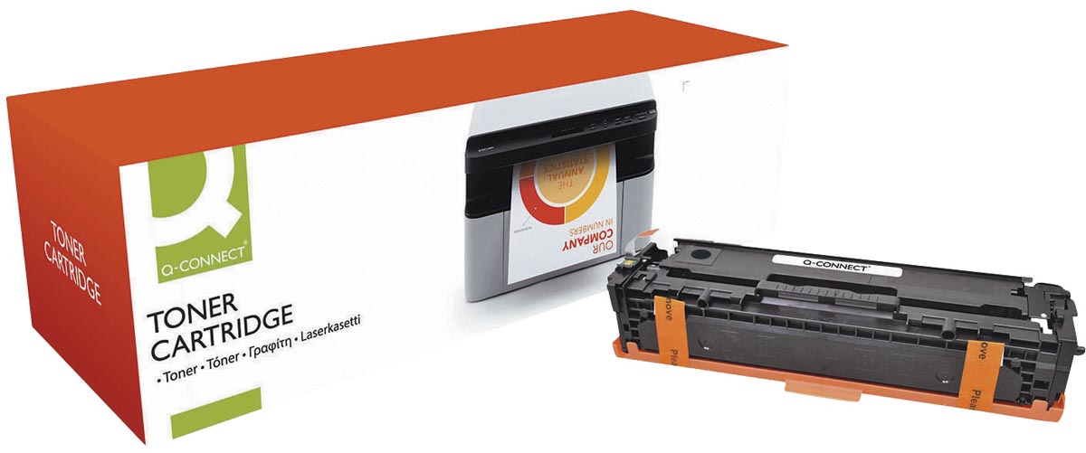 Q-CONNECT toner magenta 1800 pagina&apos;s voor HP - OEM: CF213A afbeelding