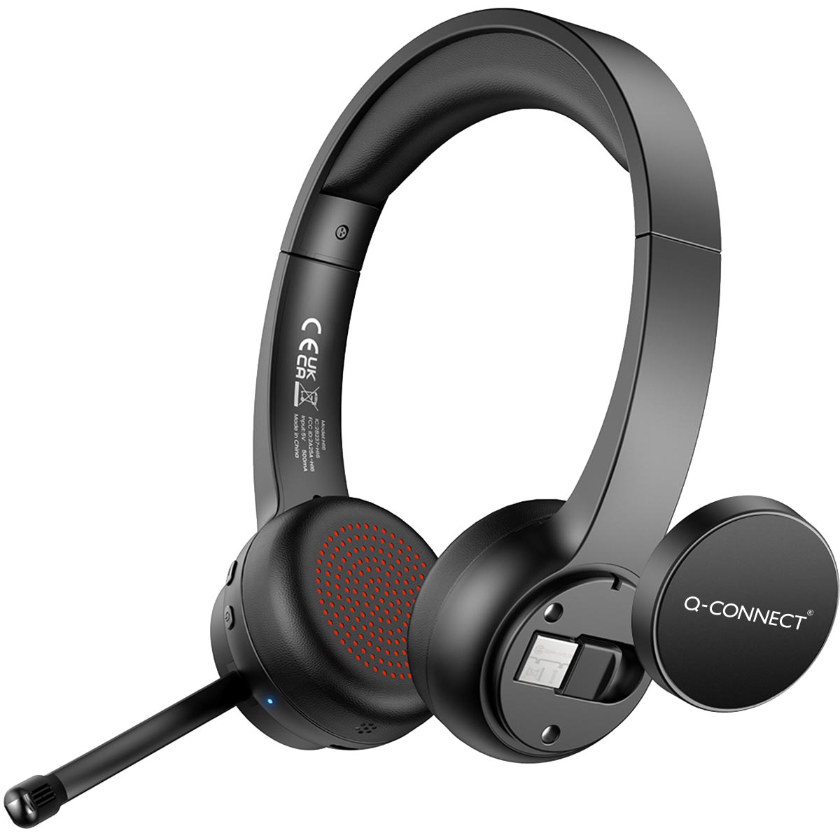 Q-CONNECT draadloze hoofdtelefoon, zwart