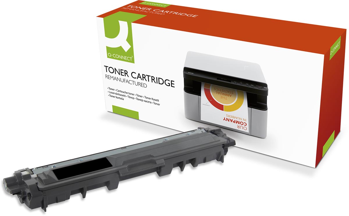 Q-CONNECT toner zwart 2500 pagina&apos;s voor Brother - OEM: TN-241BK afbeelding
