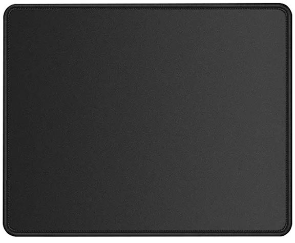 Q-CONNECT muismat, ft 27 x 32 cm, zwart