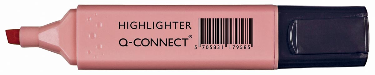 Q-CONNECT markeerstift pastel, roze afbeelding