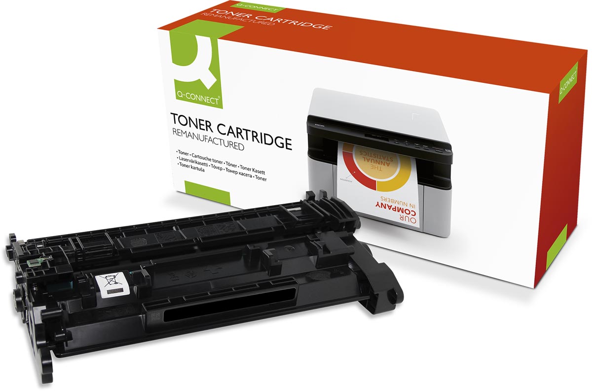 Q-CONNECT toner zwart 3100 pagina&apos;s voor HP - OEM: CF226A