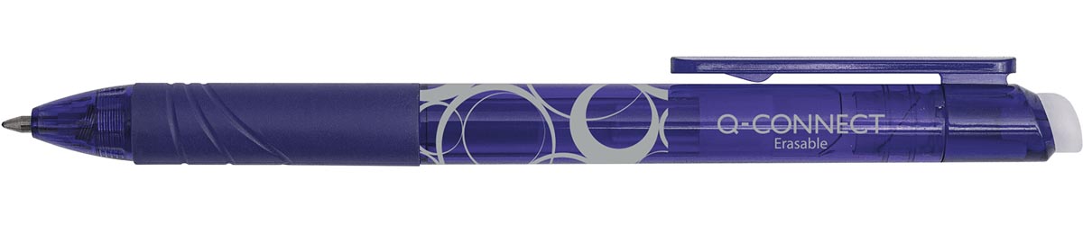 Q-CONNECT gelroller, uitwisbaar, blauw