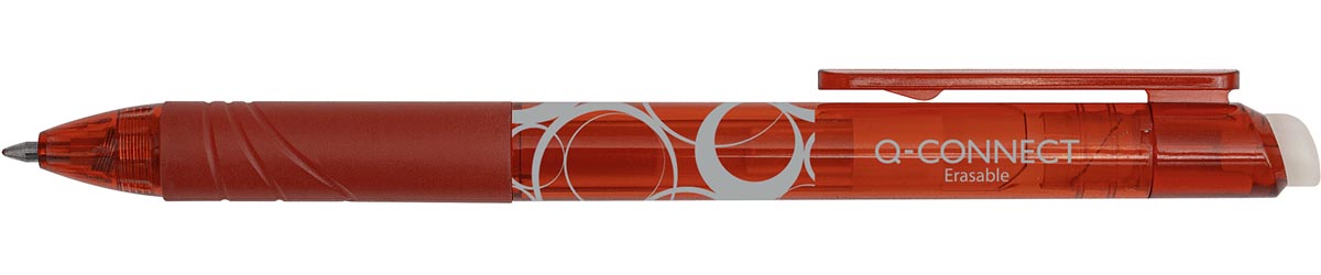 Q-CONNECT gelroller, uitwisbaar, rood