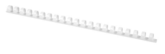 Q-Connect bindrug 14mm 21 rings 100 stuks wit Q-Connect bindrug 14mm 21 rings 100 stuks wit