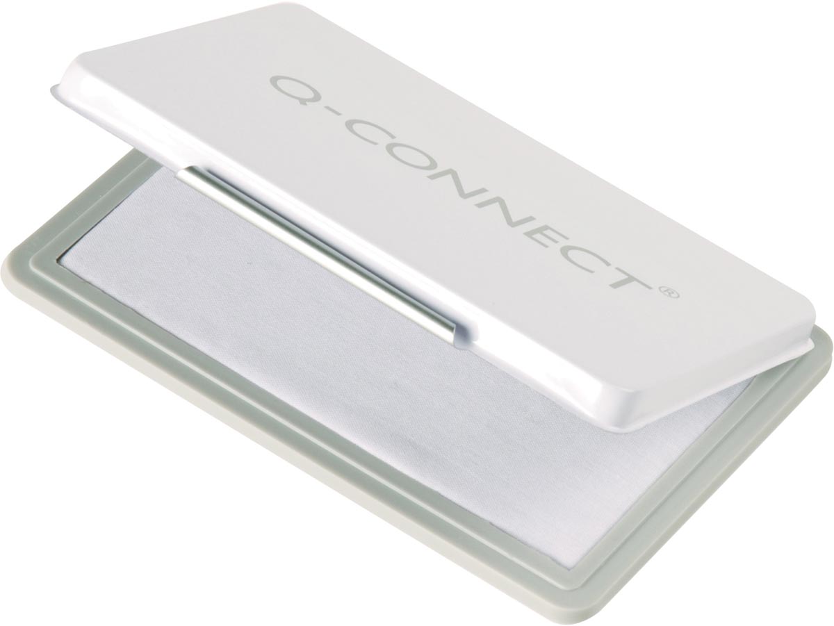 Q-CONNECT stempelkussen, ft 110 x 70 mm, neutraal Q-CONNECT stempelkussen, ft 110 x 70 mm, neutraal