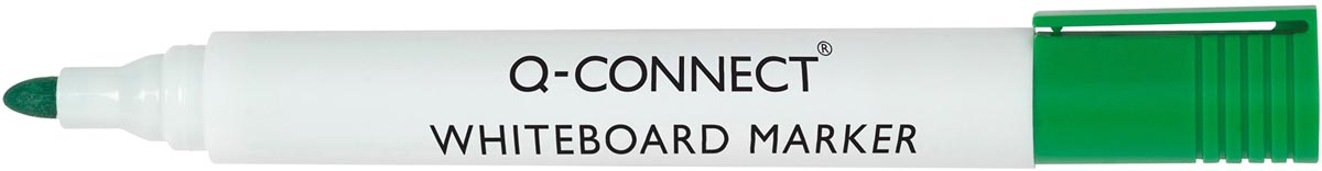 Q-CONNECT whiteboardmarker, 2-3 mm, ronde punt, groen Q-CONNECT whiteboardmarker, 2-3 mm, ronde punt, groen