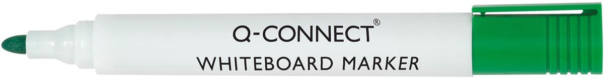 Q-CONNECT whiteboardmarker, 2-3 mm, ronde punt, groen