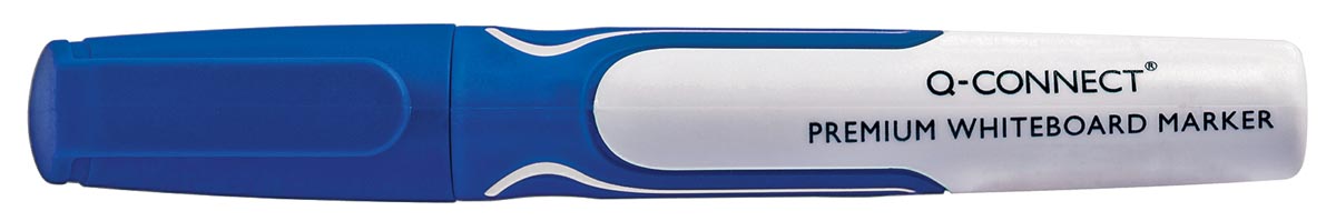 Q-CONNECT whiteboard marker, 3 mm, ronde punt, blauw