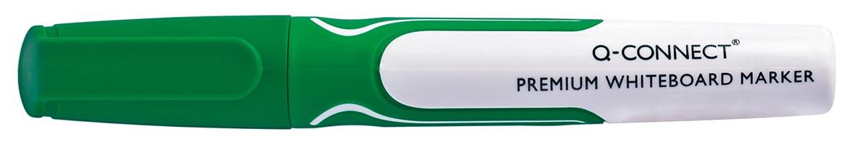 Q-CONNECT Premium whiteboard marker, 3 mm, ronde punt, groen