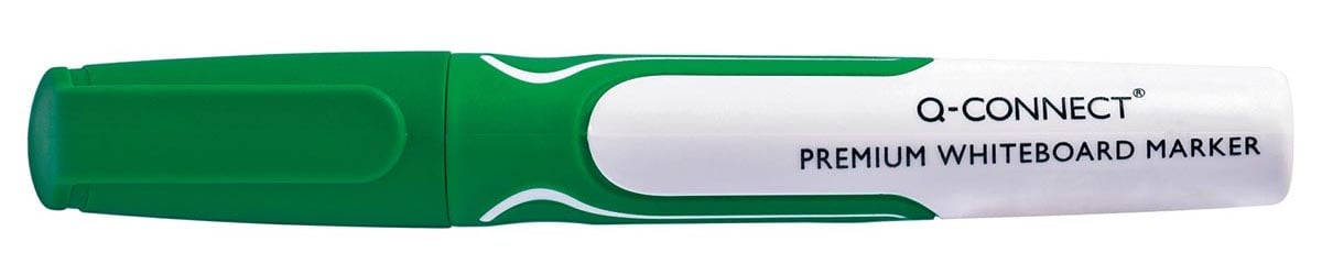 Q-CONNECT Premium whiteboard marker, 3 mm, ronde punt, groen