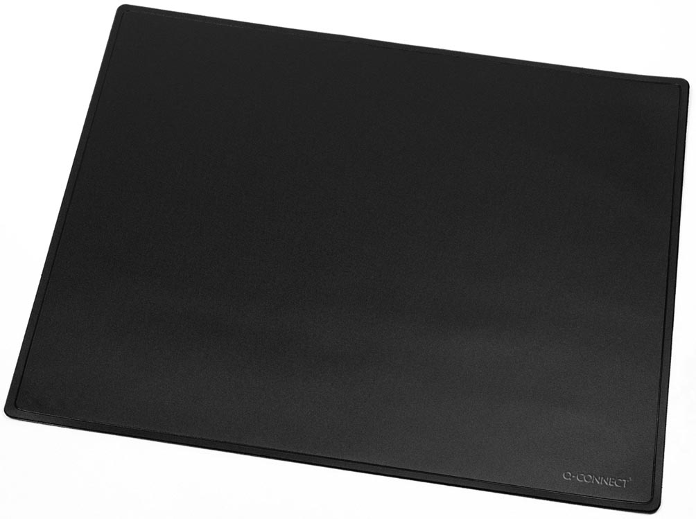 Q-CONNECT onderlegger, ft 63 x 50 cm, zwart Q-CONNECT onderlegger, ft 63 x 50 cm, zwart