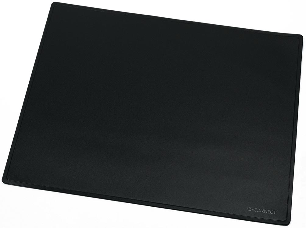 Q-CONNECT onderlegger, ft 65 x 50 cm, zwart
