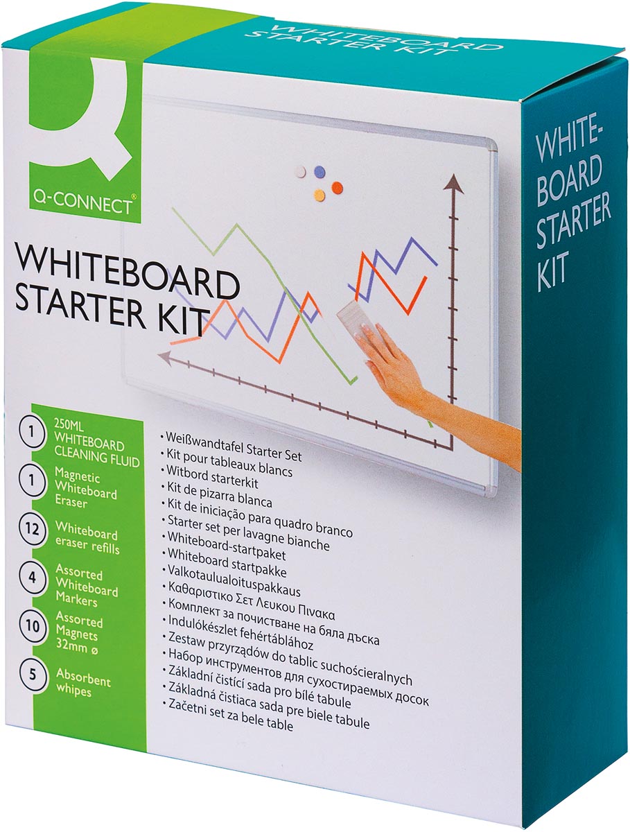 Q-CONNECT whiteboard starter kit Q-CONNECT whiteboard starter kit