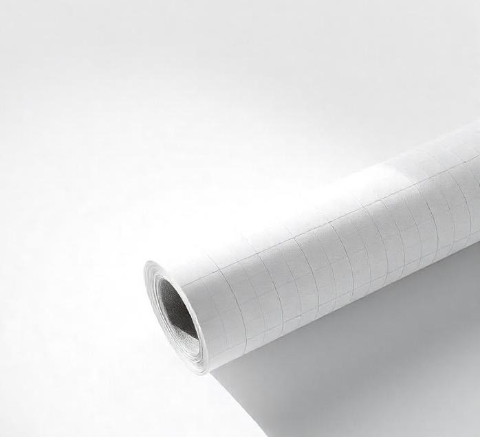 Q-CONNECT flipchartpapier, ft 65 x 98 cm, 56 g/m², geruit, rol van 50 vel afbeelding