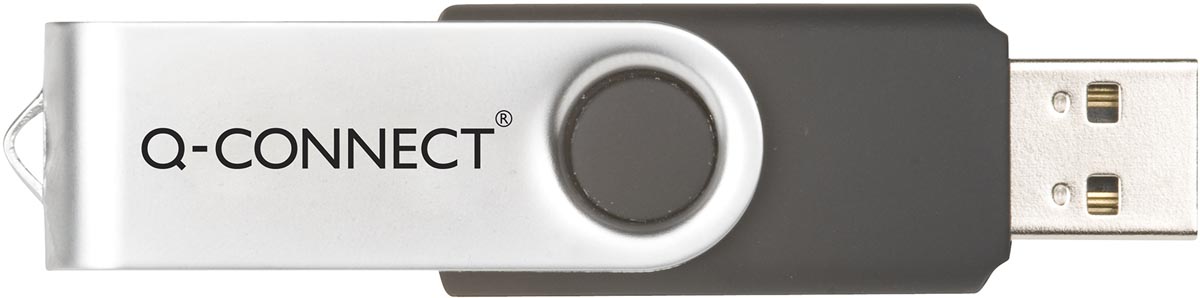 Q-CONNECT USB stick 2.0, zwart, 4 GB