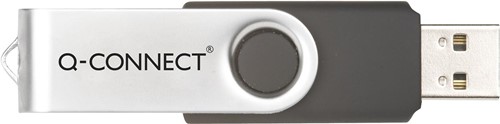 Q-CONNECT USB stick 2.0, zwart, 4 GB
