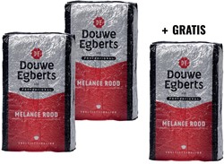ACTION DOUWE EGBERTS: 2 + 1 GRATUIT: Café moulu, Mélange Rouge, paquet de 1 kg