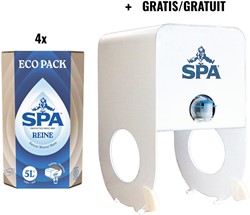 ACTIE SPA: 4 x Spa Reine, eco pack van 5 l (ref. 051829) + GRATIS 1 x dispenser
