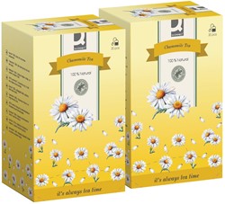 ACTIE: 2de verlaagde prijs: thee, kamille, 20 zakjes (ref. KF10251)