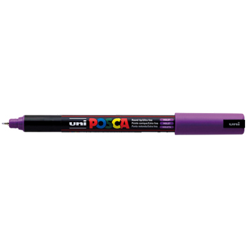uni-ball Paint Marker op waterbasis Posca PC-3M lila