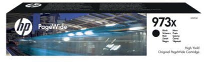 HP inktcartridge 973X, 10.000 pagina&apos;s, OEM L0S07AE, PageWide, zwart afbeelding