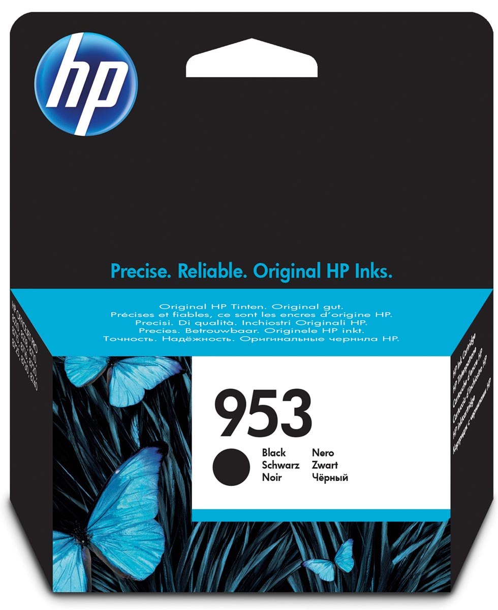 HP inktcartridge 953, 1.000 pagina's, OEM L0S58AE, zwart