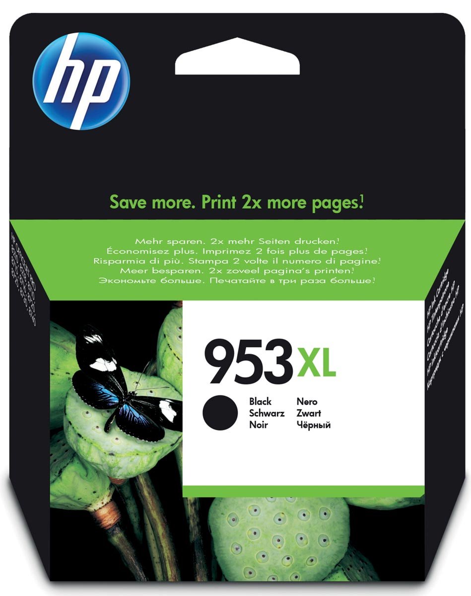 HP inktcartridge 953XL, 2.000 pagina&apos;s, OEM L0S70AE, zwart afbeelding