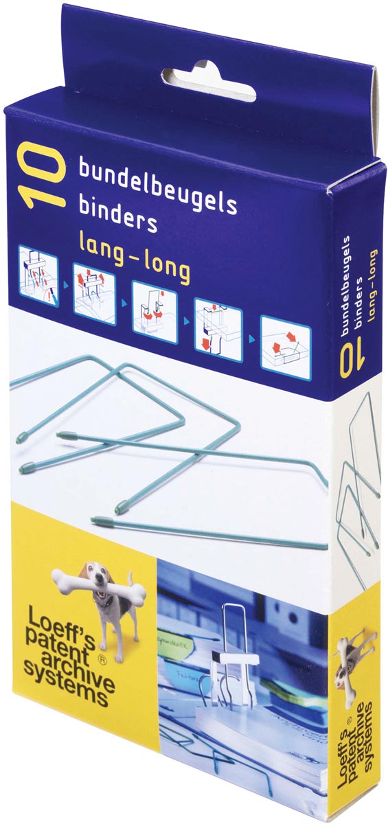 Loeff's bundelbeugel lengte 180 mm, doos van 10 stuks