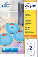 Avery L7676-25 CD etiketten, diameter 117 mm, 50 etiketten, wit-3