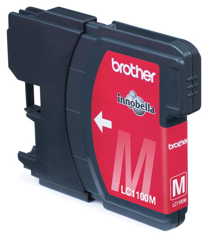 Brother inktcartridge, 325 pagina&apos;s, OEM LC-1100M, magenta
