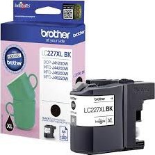 Brother inktcartridge, 1.200 pagina's, OEM LC-227XLBK, zwart