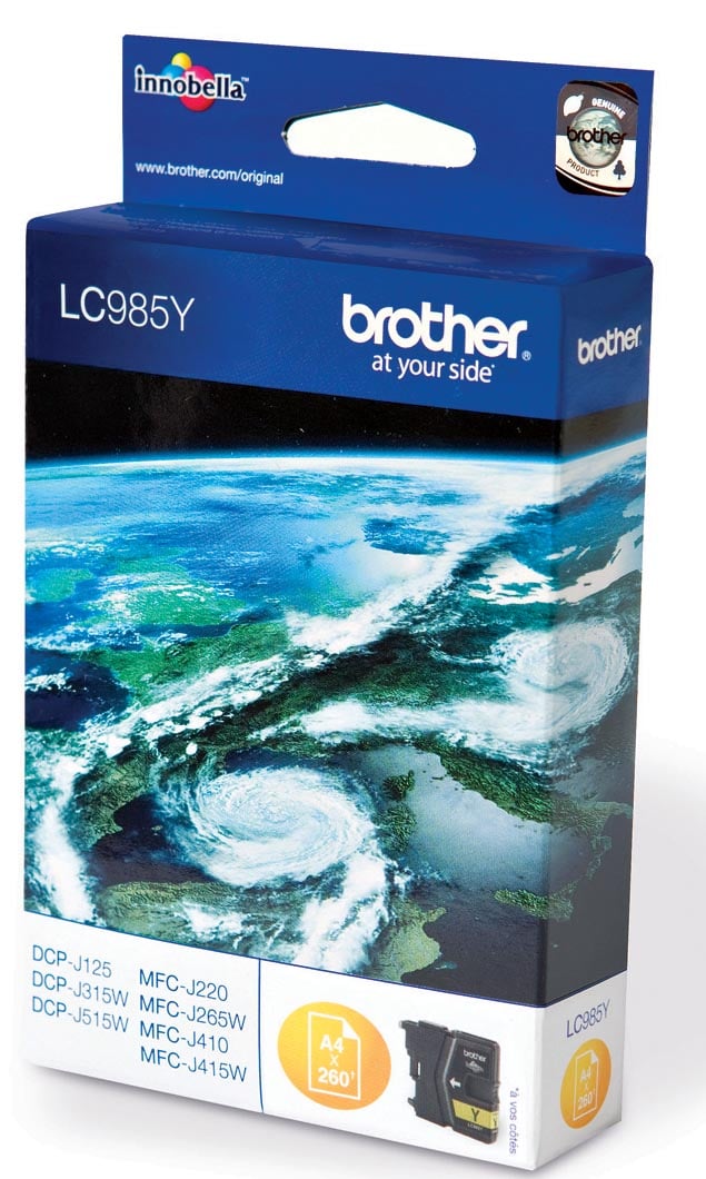 Brother inktcartridge, 260 pagina's, OEM LC-985Y, geel