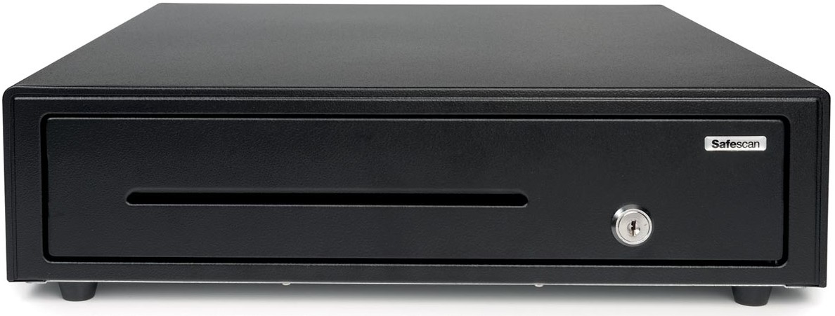 Tiroir-Caisse Safescan 5030 Heavy Duty - 8 Compartiments Pièces Et Billets Noir
