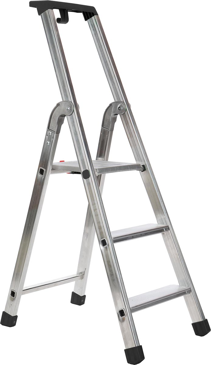 Galico industriële trapladder quadra, 3 treden afbeelding